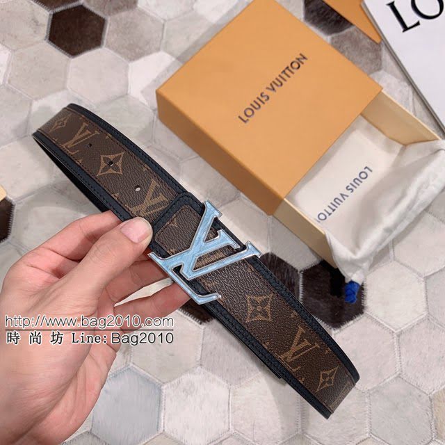 LV新款皮帶 路易威登高端男士腰帶 精緻手工繪邊  jjp1629